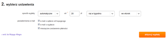 payu ustawienia