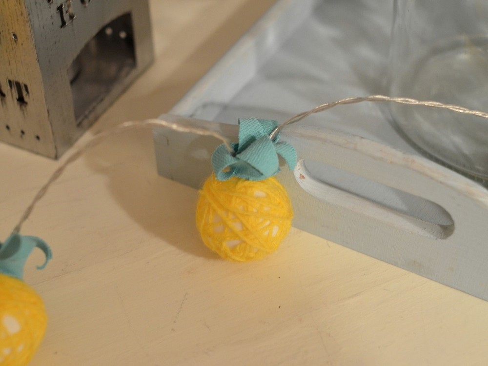 DIY mini cotton balls w kształcie ananasów Allegro.pl