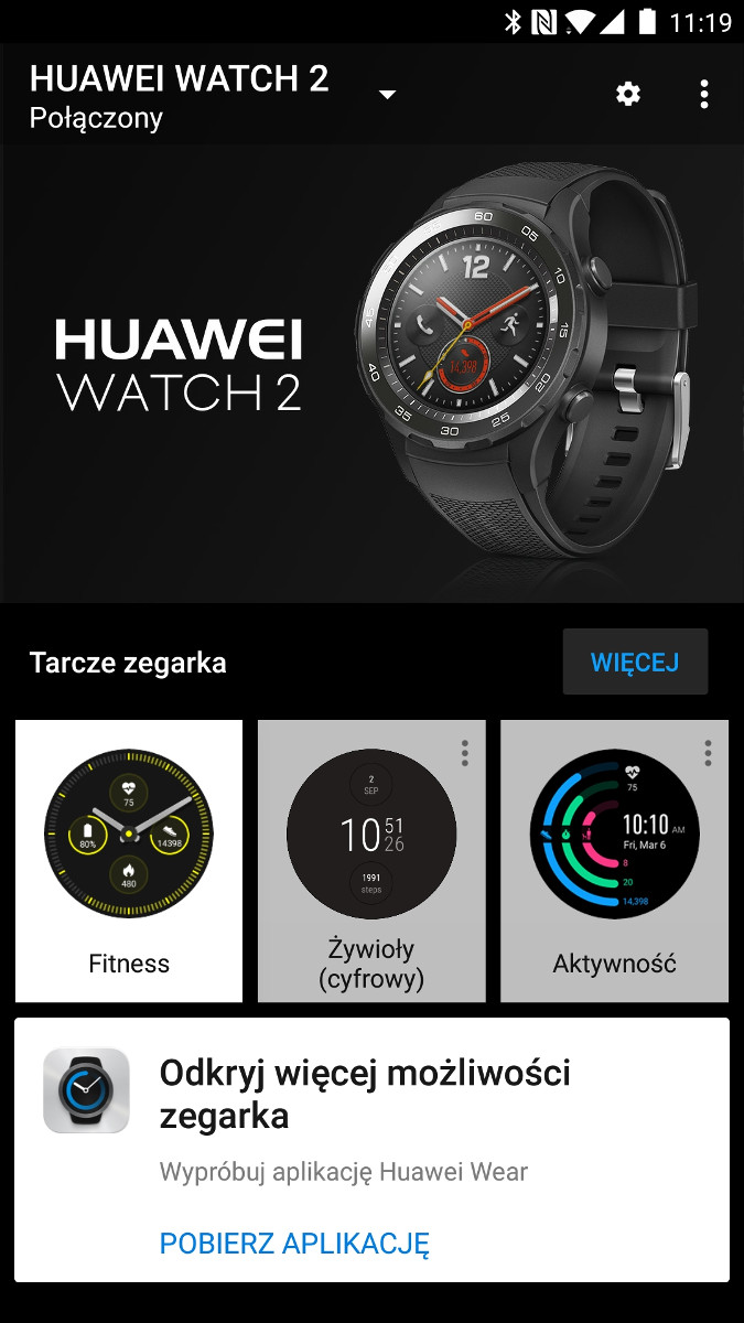 Huawei watch clearance 2 android wear