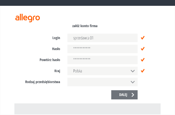 allegro form allegro form