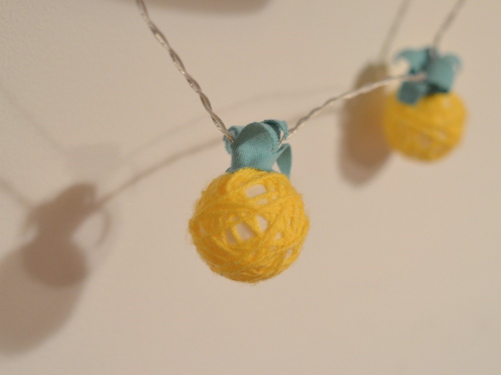 DIY mini cotton balls w kształcie ananasów Allegro.pl