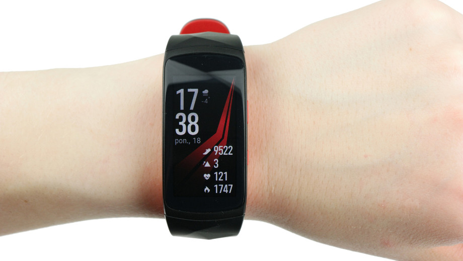 その他 SAMSUNG - Gear Fit2 Pro Samsung Gear Fit 2 Pro (L) SM-R365 Black Dynamic - Zegarki