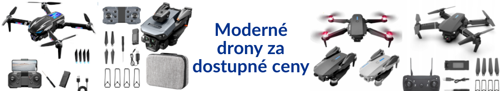 Moderné drony